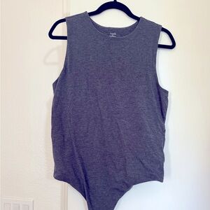 Nuuds Classic Crewneck Tank Bodysuit